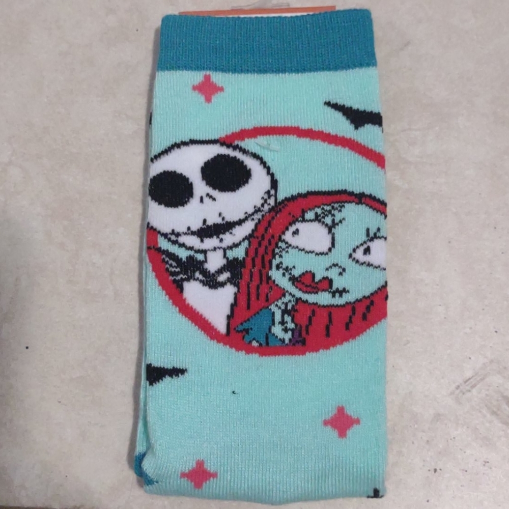 Women's Sally and jack skeleton socks